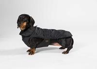 fashiondog Fashion Dog Hundemantel speziell für Dackel - Schwarz - 39 cm
