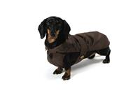 fashiondog Hundemantel speziell für Dackel - Braun - 33 cm - Fashion Dog