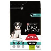 Pro Plan Hundefutter Medium Adult Sensitive Digestion mit OPTIDIGEST Mit viel Lamm 3 kg