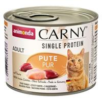 Animonda Carny 6 x 200 g  Single Protein Adult mit Huhn pur Katze Nassfutter