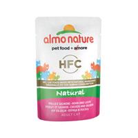 Almo Nature - HFC Natural - Huhn & Lachs - 24 x 55 g