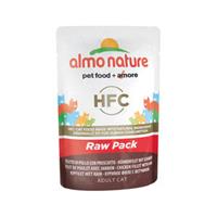 Almo Nature HFC - Raw Pack Huhn und Schinken - 24 x 55 g