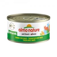 Almo Nature HFC 70 Natural - Tonijn met Maïs - 24x70g
