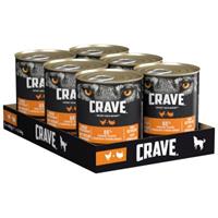 Crave Adult Hondenvoer 6 x 400 g - Mix (3 Soorten)