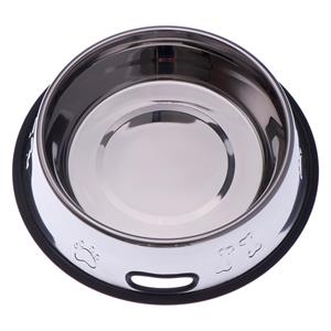 Zooplus Exclusive 2 stuks 1,8l Ø27cm RVS Voerbak