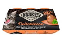 Voskes Delicatesse - Kattensnacks - Tonijn - 6x25 gram