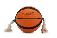 Beeztees Action bal Basketbal - Hondenspeeltje - Oranje - Ø 24 cm