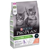 Pro Plan PURINA  Sterilised Kitten rijk aan Zalm Kattenvoer  - 3 kg