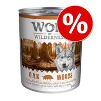 6x800g Senior Wild Hills met Eend Wolf of Wilderness Hondenvoer