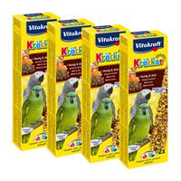 Vitakraft Papageien Kräcker 4x2er Honig-Anis