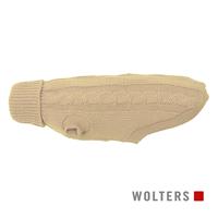 Wolters Zopf-Strickpullover Beige 40 cm