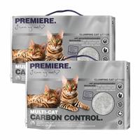 Premiere Multi-Cat Klumpstreu 2x12 Liter