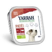 Yarrah - Bio Nassfutter Paté mit Rind und Huhn - 12 x 150 g