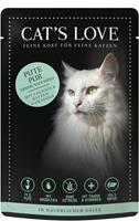 12x85g Cat's Love Pure Beef Nat Kattenvoer