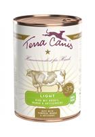 Terra Canis Light 6 x 400 g - Wild met Komkommer, Perzik & Paardenbloem
