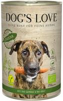 Dog´s Love 6x 400g Dog's Love Organic Vegan Reds Hondenvoer Nat