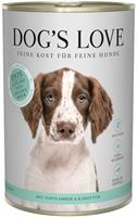 Dog´s Love 6x 400g Dog's Love Hypoallergeen Eendenvoer Nat