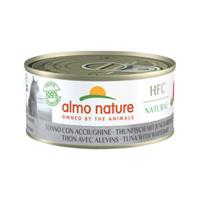 Almo Nature HFC Natural Kattenvoer - Tonijn & Sardientjes - 24 x 150 g