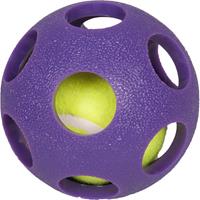 Hondenspeelgoed TPR Ball met Tennisbal 9 cm Bal