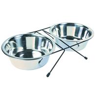Trixie Set Eat On Feet Bowls For Dogs