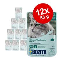 Bozita Stukjes in Gelei Pouch 12 x 85 g Kattenvoer - Mixpakket Vlees & Vis Menu