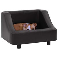 vidaxl Hundesofa  Schwarz