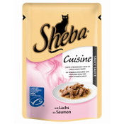 Sheba Portionsbeutel zarte Streifen mit Lachs in Sauce 85g