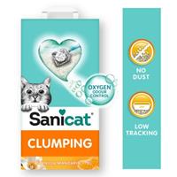Sanicat 8l  Vanille & Mandarijn Klonterende Kattenbakvulling