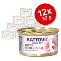 Kattovit Feline Diet Niere/Renal 24x85g 85g