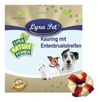 LYRA PET 1 kg  Kauringe mit Entenbruststreifen - 