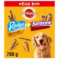 Pedigree Megabox Rodeo Duos + Jumbone - Hondensnacks - 780 g