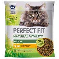 Perfect Fit 650g  Natural Vitality Kip & Kalkoen Kattenvoer droog