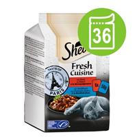 Sheba Fresh Cuisine Taste of Paris (MSC) Kattenvoer 36 x 50 g - Rund & Witvis