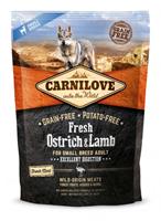 CARNILOVE Adult Small Breed Fresh Ostrich & Lamb Hundetrockenfutter