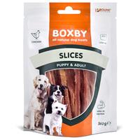 Boxby Slices - Hondensnacks - Kip 360 g Valuepack