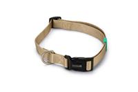 BEEZTEES Uni - Halsband Hond - Nylon - Beige - 48-70cmx25mm