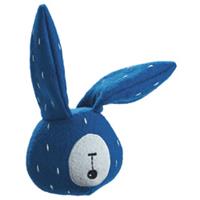 HUNTER Hunde-Plüschspielzeug Tirana Hase blau, Durchmesser:  ca. 12 cm