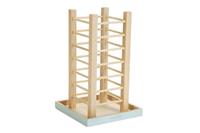 BEEZTEES Hooicontainer Denga - Knaagdier - Hout - 22x22x35cm