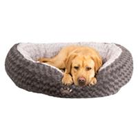 Fehlt Hundebett Donut-Dream grau, Gr. Ø60 cm