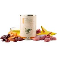 alsa-nature FINEST Puten-Muskelfleisch mit Süßkartoffel, Mango & Leinöl Nassfutter, Anzahl: 400 g, 400 g, Hundefutter nass
