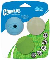 Chuckit Fetch Medley S 5 Cm 3 Pack