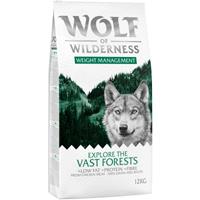 Wolf of Wilderness "Explore The Vast Forests" Weight Management Hondenvoer - 12 kg