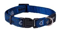 rogz Hondenhalsband Navy Paw