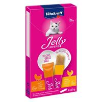 Vitakraft Jelly Lovers mit Huhn & Pute Katzensnack (6 x 15 g) 11 Packungen