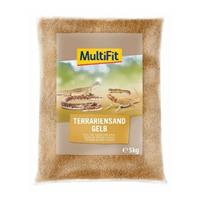 MultiFit Terrariumsand 5kg Gelb