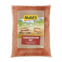 MultiFit Terrariumsand 5kg Rot