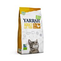 Yarrah - Trockenfutter für Katzen mit Bio-Huhn -  2,4 kg