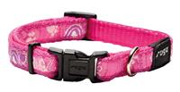 rogz Hondenhalsband Pink Paw