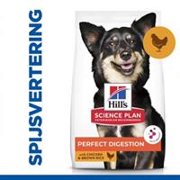 Hill's Adult Perfect Digestion Small&Mini mit Huhn & braunem Reis Hundefutter 3 kg
