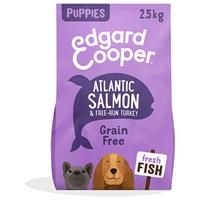 Edgard-Cooper Edgard&Cooper Puppy Graanvrij Zalm&Kalkoen - Hondenvoer - 2.5 kg